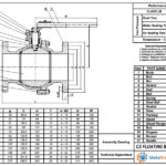 Ball-Valve-CL150 Drawings