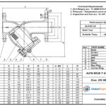 Y-Strainer-CL150 Drawings